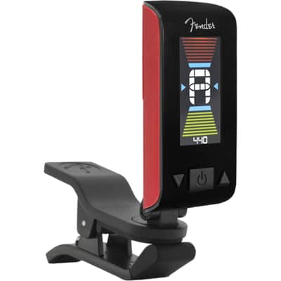Fender Original Clip Tuner - Black & Red image 2