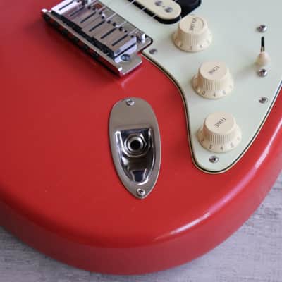 2025 Fender American Ultra Luxe Vintage '60s Stratocaster HSS (Fiesta Red) image 3