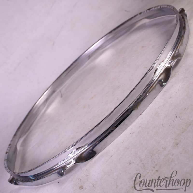 *Premier 16" Floor Tom Drum Batter/Resonant Rim/Hoop Olympic Vintage 60s-70s UK* image 1