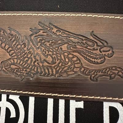 Blue Bell Straps ZOZO 73 ARTISAN Custom Shop for Al’s Music Factory  FADED BROWN image 9