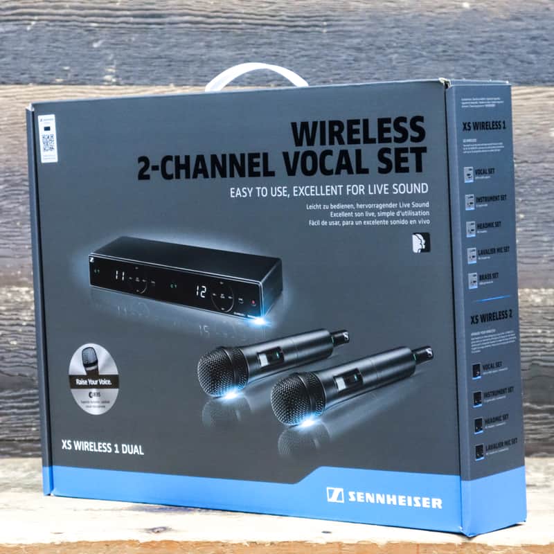 Sennheiser XSW 1-835 Dual Vocal Set 2-Channel XS Wireless System for Singers image 1