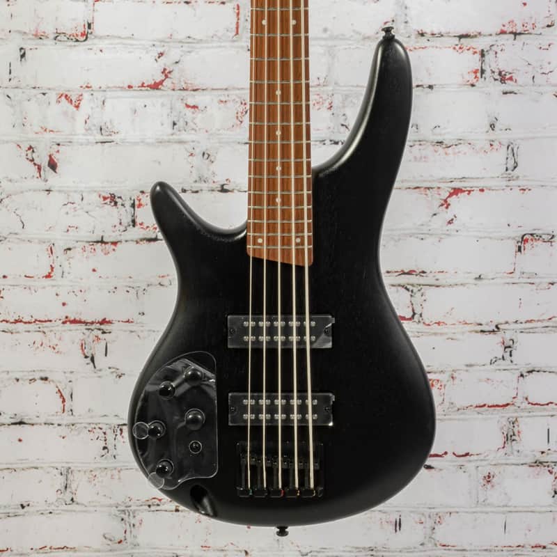 Ibanez SR305EBLWK - SR Standard 5 String Electric Bass Guitar - Left Handed - Weathered Black image 1
