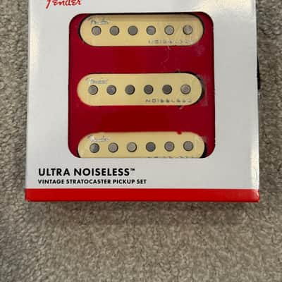 Fender Ultra Noiseless Vintage Stratocaster Pickup Set 2020s - Cream image 2