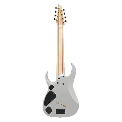 Used Ibanez RGDMS8CSM RGD Axe Design Lab MS 8-String - Classic Silver Matte image 8
