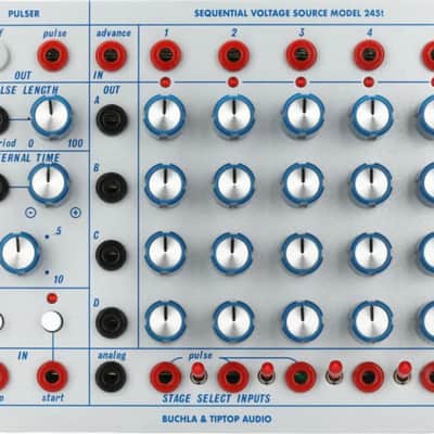Tiptop Audio Buchla 245t Sequential Voltage Source Eurorack Synth Module image 1