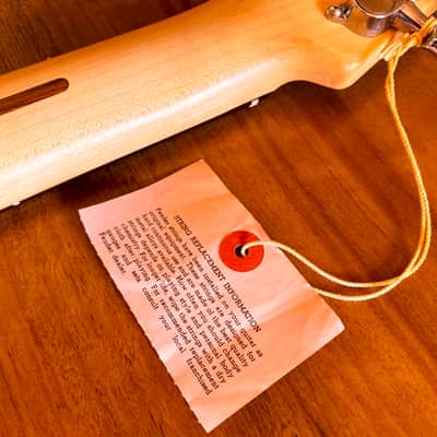 Rare Vintage 1993 MIJ Fender Squier Stratocaster Candy Apple Red Guitar! image 16