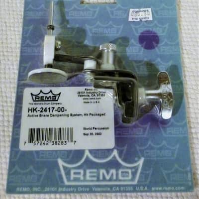 REMO HK-2417-00 Active Snare Drum Dampening System Tone Control Dampener Developed W/ Dave Weckl NOS image 1
