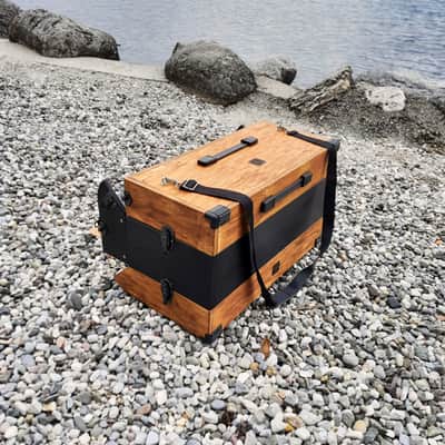 15U 126 hp (84, 104 hp or other) Eurorack Portable case powered, modular synthesizer patched reseal image 5