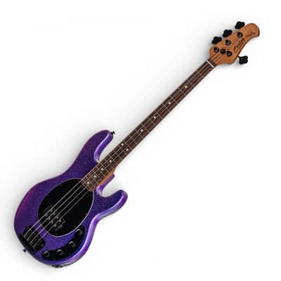Sterling by Music Man SBMM ST-RAY34-PSK-R2 RAY34 Stingray 4-String Bass, Purple Sparkle image 3