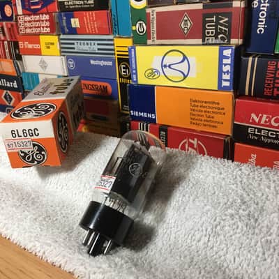 1 x NOS DualSideGetter 6L6GC General Electric USA ~ Clear Top Premium Power Tube ~ Warm Refined Tone Punchy Dynamics image 2