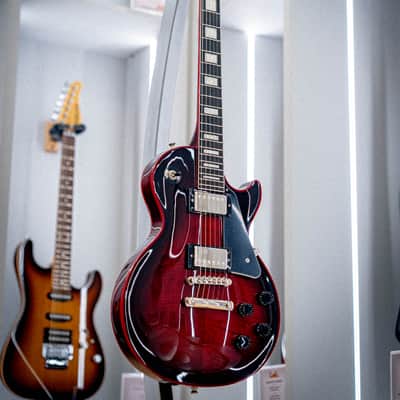 Epiphone Les Paul Custom Widow | Red Burst image 1