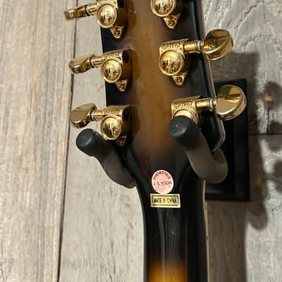 Jay Turser  JT134DC 335 Style Semi-Hollowbody Electric Guitar - Sunburst, Ships Fast with A Pro Set Up! image 15