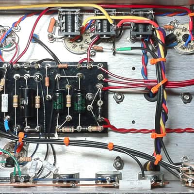 Monkeymatic Fiddy V3 50 watt custom tube head hand build image 2