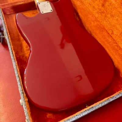 Fender Mustang 1966 with 1965 Abigail Ybarra pick up set and with original hardcase image 3