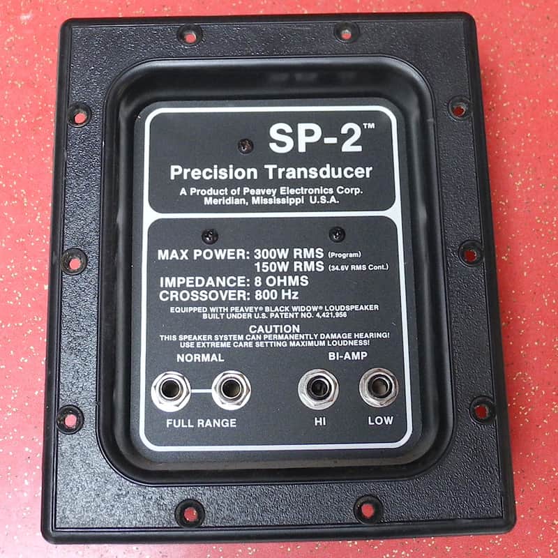 Vintage Peavey SP2 SP-2 PA Speaker Crossover - Bi-Amp and Full Range image 1
