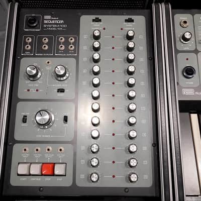 Roland System 100 Modular Synthesizer 1975 - 1979 - Black / Silver image 7