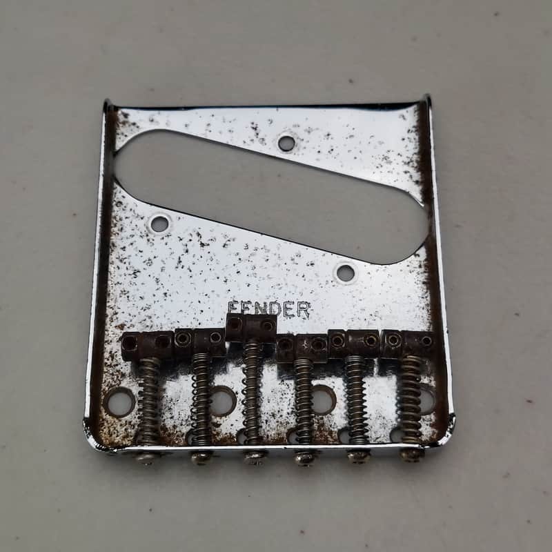 1980's Fender Telecaster Bridge (B-360) image 1