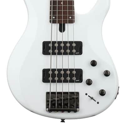 Yamaha TRBX305 5-string Bass Guitar - White image 2