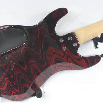 Custom Swirl Painted and Upgraded Dean Vendetta XM 7 -7 String Electric Guitar W/ Matching Headstock image 21