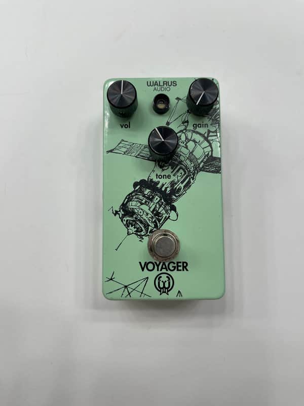 Walrus Audio Voyager Overdrive Preamp Distortion Guitar Effect Pedal image 1