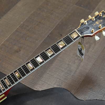 1973 Gibson L5-S Custom Solid Body Electric Guitar Cherry Sunburst + OHSC image 7