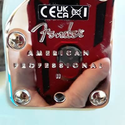 Fender American Professional II Stratocaster Thinline 2024 - Present - Transparent Daphne Blue image 7