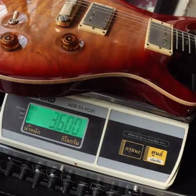 PRS Mccarty 10Top Brazilian 2003 Quilt Sunburst Limited 29/500 image 12