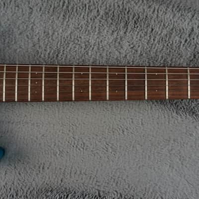 MarineRider Mosrite Ventures Model w/ Built In Amp - Blue Bild 7