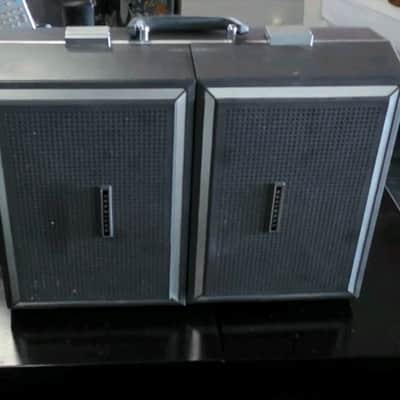 National SG-707 vintage portable radio phonograph (turntable) system/1971 image 5