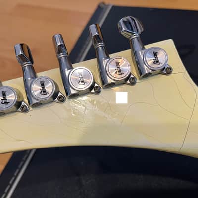 SUPER RARE! Gibson Explorer III P90 1984 White Case USA_282 image 16