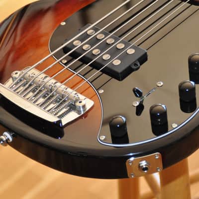 STERLING by MUSIC MAN RAY35 VSB Vintage Sunburst / 5-String StingRay Bass / RAY35-VSB / S110726 image 4