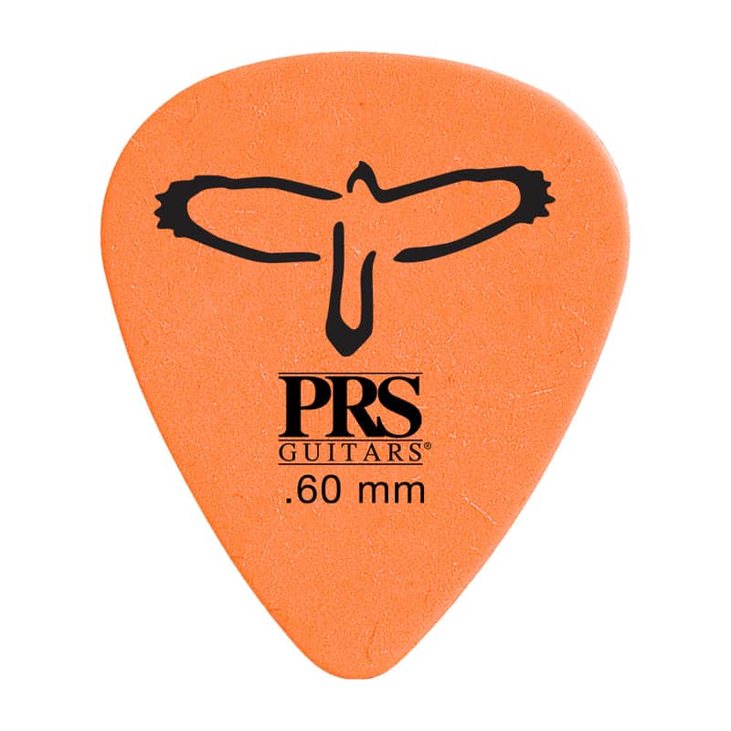 PRS Delrin Picks - Orange .66mm - 12 Pack image 1