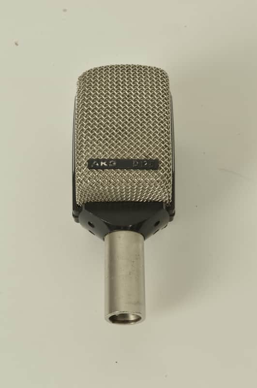 AKG D12 E Cardioid Dynamic Microphone 1970s - 1980s - Black / Silver image 1