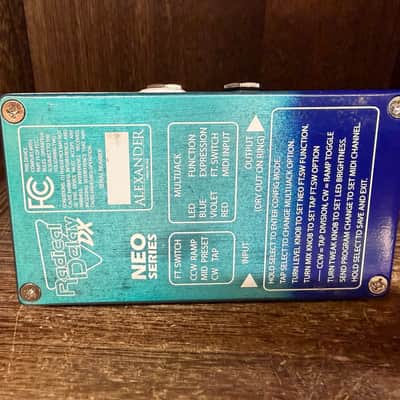 Alexander Pedals Radical Delay DX 2019 - Lazer Teal image 6