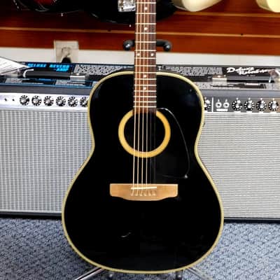 Vintage 1983 Applause by Ovation AA-31 Acoustic-Electric w/ Case! Gloss Black! VERY NICE!!! image 2