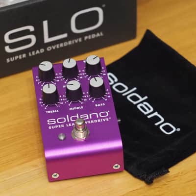 Soldano SLO Pedal Limited Edition 2022 - Anodized Purple image 1