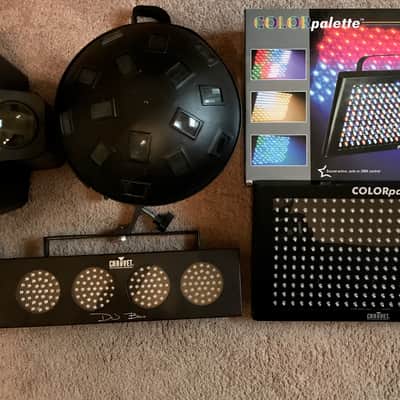Chauvet/Venue Circus 2.0, DJ Bank, ColorPalette, Stage Designer 50, Thinpar 38 image 1