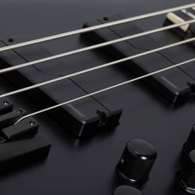 Schecter SLS Evil Twin-4 - Satin Black (1392) image 11