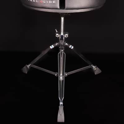 Ahead Spinal-G Drum Saddle, 3 Leg, Black Top / Black Sides image 3