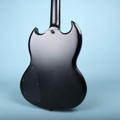 2004 Epiphone SG Goth Black Electric Guitar image 14