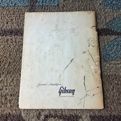 Vintage 1960 Gibson Full-Line Catalog! Rare, Original Case Candy, Paperwork! image 22