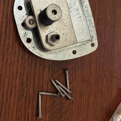 1960s Fender Jaguar Jazzmaster guitar tremolo bridge image 3