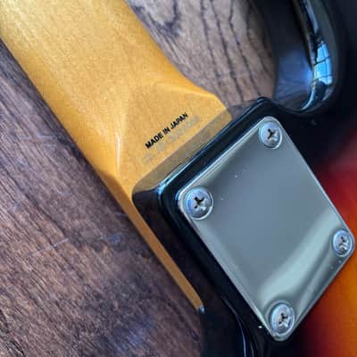 2013 Fender JB62-US ‘62 Reissue Jazz Bass USA Pickups Sunburst MIJ Japan image 13
