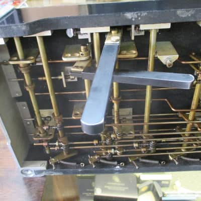 1968 Emmons D 10 Double Neck Push Pull Steel Guitar 8 Pedals 6 Knee Levers image 20