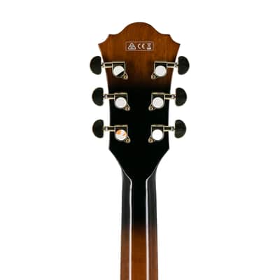 Ibanez Artcore AS93FML-VLS Expressionist LH Acoustic-Electric Guitar, Violin Sunburst, PW2105XXXX image 9
