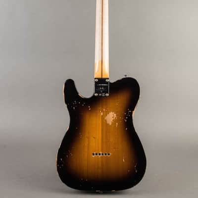 Fender Double Esquire Relic 2022, Custom Shop Limited Roasted Pine, Sunburst, Telecaster Prototype image 2