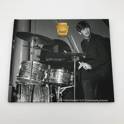 Ludwig Ringo Starr, Starr Festival Limited Edition Snare Drum. ONLY 1 LEFT!! 2018 - Black Oyster Pearl image 10