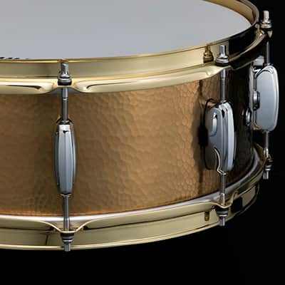 Tama TBRS1455H Hand Hammered Brass Star Reserve Snare Drum 14"×5.5" image 4