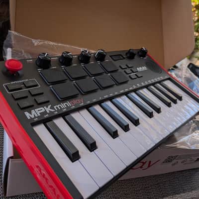 Akai MPK Mini Play MKIII Portable 25-Key MIDI Controller 2022 - Present - Black image 2