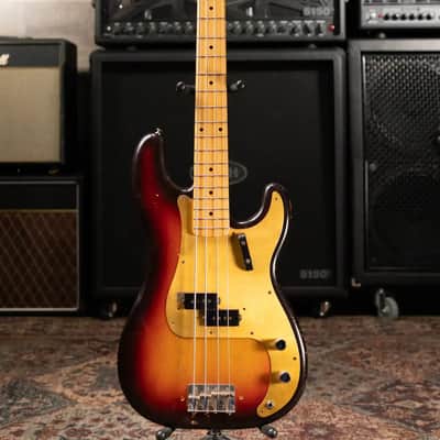 Fender Vintage 1958 Precision Bass - 3 Tone Sunburst with Original Hardshell Case - Used image 3